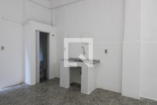 quarto / cozinha de kitnet/studio para alugar com 1 quarto, 40m² em Vila Guilhermina, São Paulo