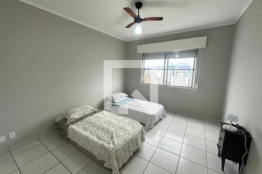 Quarto 1 de apartamento para alugar com 3 quartos, 105m² em Itararé, São Vicente