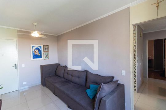 Sala de apartamento à venda com 2 quartos, 56m² em Conjunto Residencial Parque Bandeirantes, Campinas