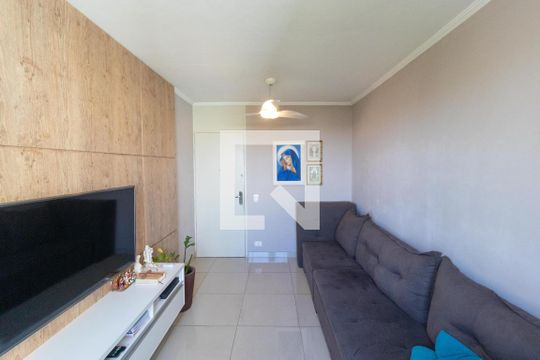 Sala de apartamento à venda com 2 quartos, 56m² em Conjunto Residencial Parque Bandeirantes, Campinas