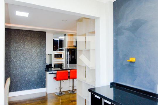 Varanda da Sala de apartamento para alugar com 1 quarto, 65m² em Vila Augusta, Guarulhos