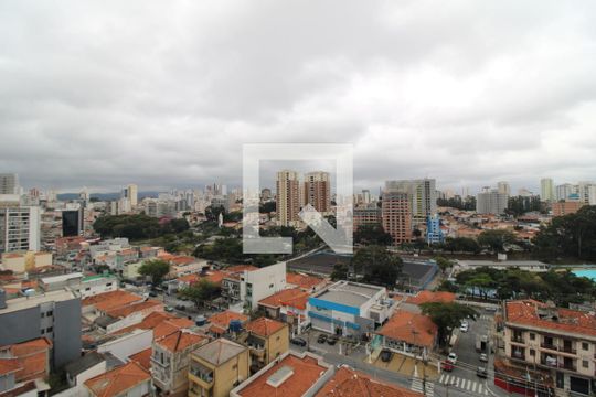 Sala / Cozinha - Varanda de apartamento para alugar com 1 quarto, 29m² em Jardim São Paulo, São Paulo