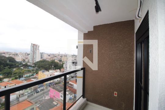 Sala / Cozinha - Varanda de apartamento para alugar com 1 quarto, 29m² em Jardim São Paulo, São Paulo