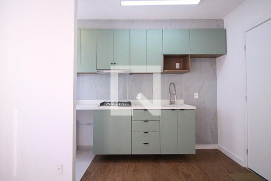Sala/Cozinha de apartamento para alugar com 2 quartos, 37m² em Vila Prudente, São Paulo