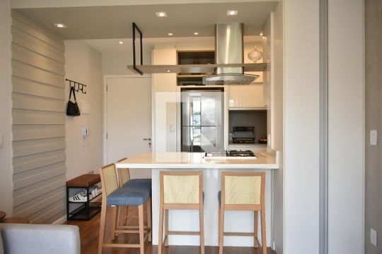 Sala de apartamento para alugar com 1 quarto, 40m² em Vila da Saúde, São Paulo