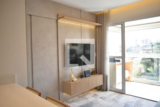 Sala de apartamento para alugar com 1 quarto, 40m² em Vila da Saúde, São Paulo