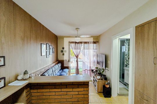 Sala de apartamento à venda com 2 quartos, 55m² em Vila Carrão, São Paulo
