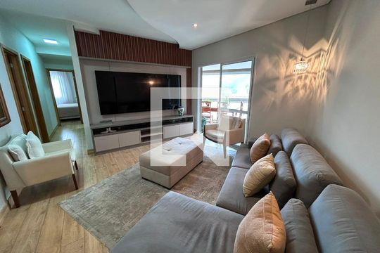 Sala de apartamento para alugar com 4 quartos, 122m² em Jardim Bonfiglioli, Jundiaí