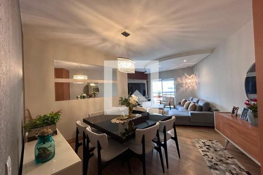 Sala de apartamento para alugar com 4 quartos, 122m² em Jardim Bonfiglioli, Jundiaí