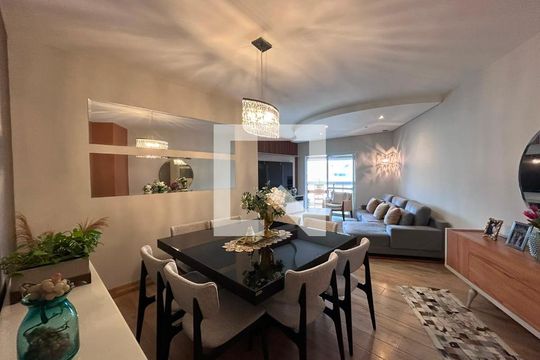 Sala de apartamento para alugar com 4 quartos, 122m² em Jardim Bonfiglioli, Jundiaí