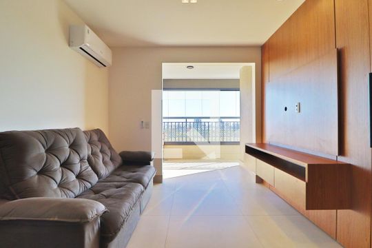 Sala de apartamento para alugar com 3 quartos, 103m² em Jardim Sul, Uberlândia