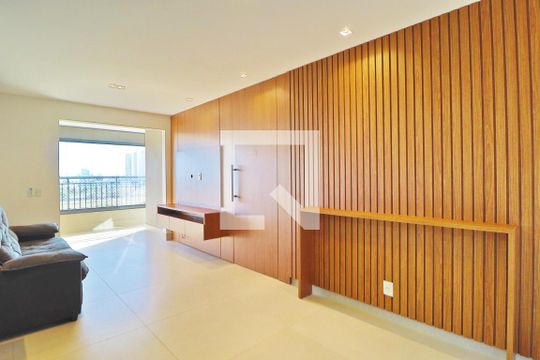 Sala de apartamento para alugar com 3 quartos, 103m² em Jardim Sul, Uberlândia