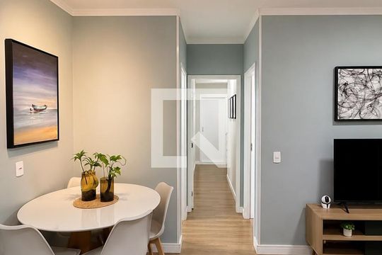 Sala de Jantar de apartamento à venda com 2 quartos, 56m² em Chacara Santa Antonieta (Nova Veneza), Sumaré
