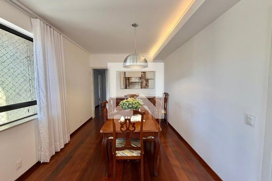 Sala de Jantar de apartamento à venda com 4 quartos, 340m² em Serra, Belo Horizonte