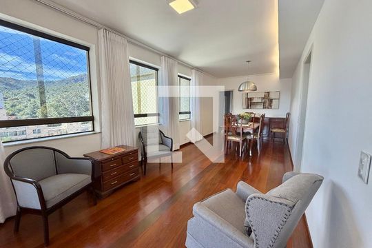 Sala de Jantar de apartamento à venda com 4 quartos, 340m² em Serra, Belo Horizonte