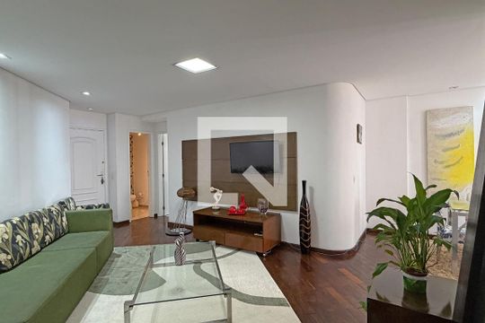 Sala de apartamento para alugar com 2 quartos, 150m² em Ponta da Praia, Santos