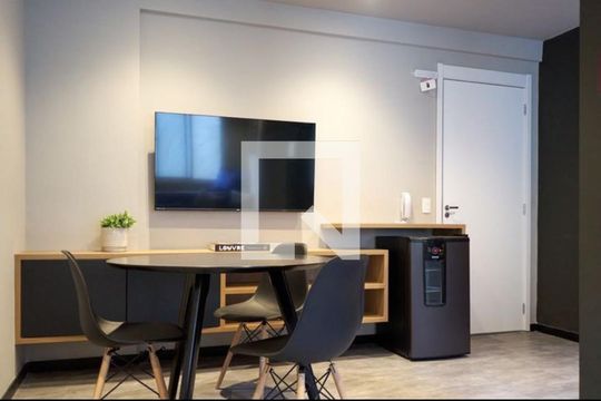 Área externa de apartamento para alugar com 1 quarto, 35m² em Vila Santa Catarina, São Paulo