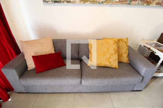 Sala de apartamento para alugar com 1 quarto, 54m² em Centro, Uberlândia