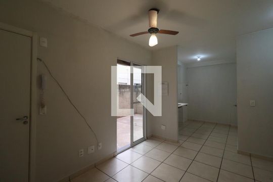 Sala de apartamento para alugar com 2 quartos, 42m² em (l-10), Ribeirão Preto