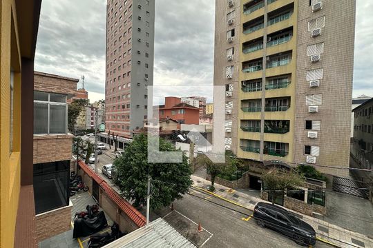 Vista da Sala de apartamento para alugar com 2 quartos, 112m² em Centro, São Vicente