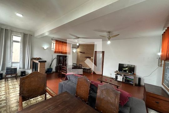 Sala de apartamento para alugar com 2 quartos, 112m² em Centro, São Vicente