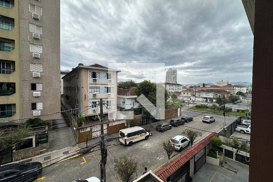Vista da Sala de apartamento para alugar com 2 quartos, 112m² em Centro, São Vicente