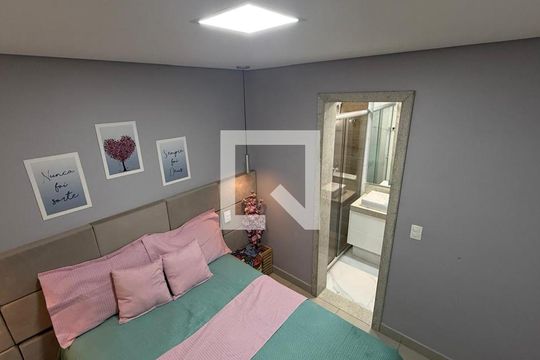 Quarto de apartamento à venda com 3 quartos, 87m² em Castelo, Belo Horizonte