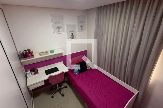 Quarto de apartamento à venda com 3 quartos, 87m² em Castelo, Belo Horizonte