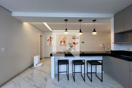 Cozinha de casa à venda com 3 quartos, 180m² em Castelo, Belo Horizonte