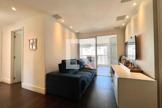 Sala de apartamento para alugar com 3 quartos, 97m² em Chácara Inglesa, São Paulo
