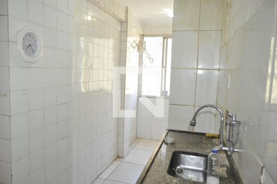 Cozinha de apartamento à venda com 2 quartos, 55m² em Engenho Novo, Rio de Janeiro