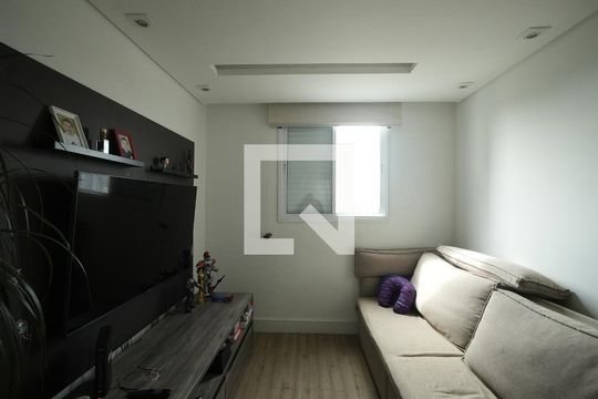Sala de apartamento à venda com 2 quartos, 73m² em Jardim, Santo André