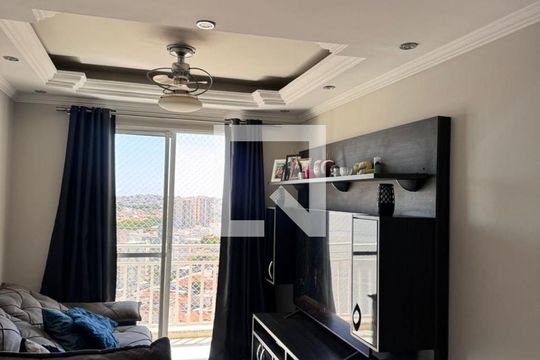 Sala de apartamento à venda com 2 quartos, 64m² em Vila Industrial (Campinas), Campinas