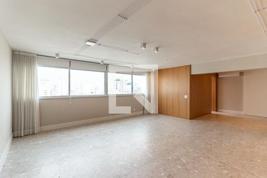 Sala de apartamento para alugar com 3 quartos, 166m² em Santa Cecilia, São Paulo