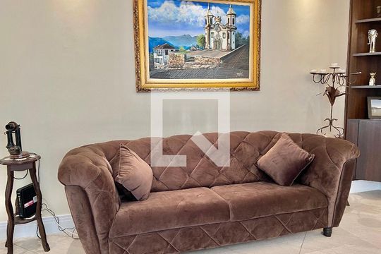 Sala de casa de condomínio à venda com 5 quartos, 128m² em Parque Santo Antonio, São Bernardo do Campo