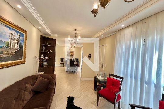 Sala de casa de condomínio à venda com 5 quartos, 128m² em Parque Santo Antonio, São Bernardo do Campo