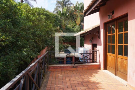 Varanda da Sala de casa de condomínio para alugar com 4 quartos, 300m² em Jardim Indaia, Embu das Artes