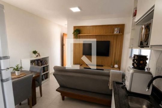 Sala de apartamento à venda com 1 quarto, 36m² em Vila Elze, São Paulo