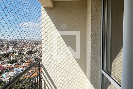 Sala - Sala de Jantar Varanda de apartamento para alugar com 3 quartos, 66m² em Vila Curuçá, Santo André