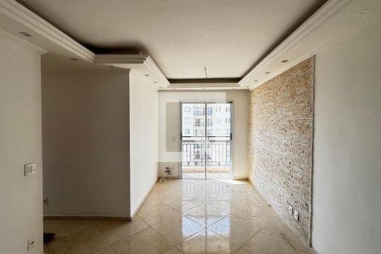 Sala - Sala de Jantar  de apartamento para alugar com 3 quartos, 66m² em Vila Curuçá, Santo André