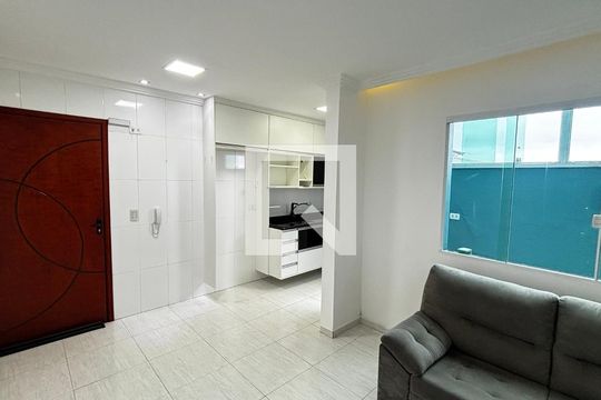 Sala - Sala de Jantar  de apartamento para alugar com 2 quartos, 50m² em Parque Capuava, Santo André
