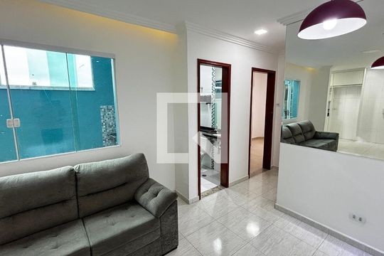Sala - Sala de Jantar  de apartamento para alugar com 2 quartos, 50m² em Parque Capuava, Santo André