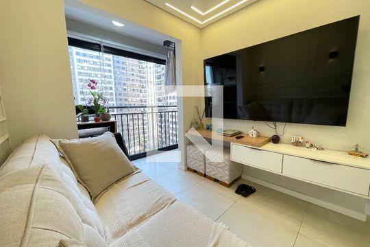 Sala de apartamento para alugar com 2 quartos, 44m² em Butantã, São Paulo