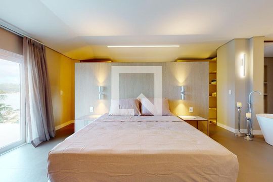 Quarto de apartamento para alugar com 3 quartos, 277m² em Lagoa da Conceição, Florianópolis