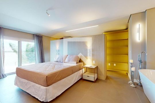 Quarto de apartamento para alugar com 3 quartos, 277m² em Lagoa da Conceição, Florianópolis