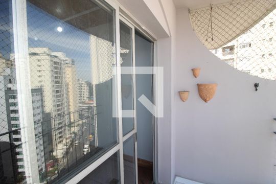 Sala - Varanda de apartamento para alugar com 2 quartos, 60m² em Chora Menino, São Paulo