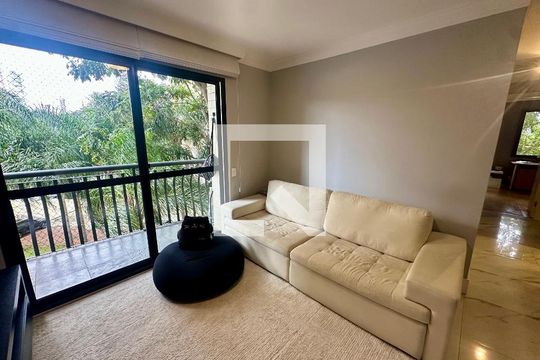Sala de apartamento para alugar com 2 quartos, 78m² em Santo Amaro, São Paulo