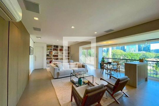 Apartamento para alugar com 3 quartos, 138m² em Santo Amaro, São Paulo