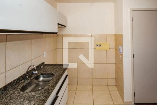 Cozinha de apartamento para alugar com 2 quartos, 52m² em Alphaville Vespasiano, Vespasiano