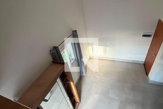 Cozinha de apartamento para alugar com 1 quarto, 30m² em Residencial Florida, Ribeirão Preto